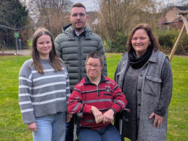 Großzügige Spende für die Wohnstätte