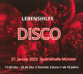 DISCO Sputnikhalle Münster