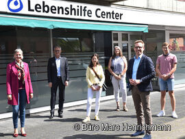 Bundestagsabgeordneter Marc Henrichmann informiert sich über die Förderung des Bundes
